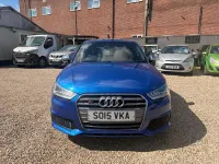 Used Audi S1 Comfort 231 HP (169 kW) 2015 Blue Hatchback