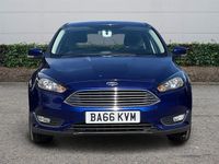 Used Ford Focus Zetec 120 HP (88 kW) 2016 Blue Hatchback