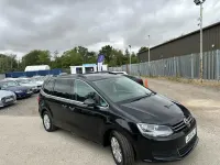 Used VW Sharan SE 140 HP (102 kW) 2014 Black MPV