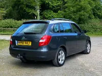 Used Skoda Fabia SE 90 HP (66 kW) 2011 Grey Estate