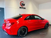 Used Mercedes CLA220 AMG line 177 HP (130 kW) 2017 Red Sedan