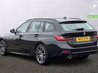 used BMW 320 3 SERIES TOURING i Sport 5dr Step Auto [ Vernasca Leather,Heated steering wheel,Drive performance control ECO PRO, comfort and sport modes,Exterior mirrors - electrically folding with anti-dazzle.Interior rear view electrochromatic mirror with auto