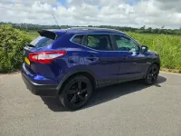 Used Nissan Qashqai N-TEC 115 HP (84 kW) 2015 Blue SUV