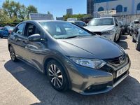 Begagnad Honda Civic SE Plus 2014 Grå Halvkombi