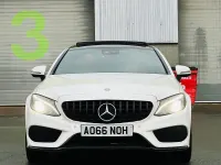 Used Mercedes C250 AMG Line Premium Plus 2016 White Coupe