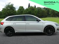 Used Skoda Scala Monte Carlo 148 HP (108 kW) 2021 Silver Hatchback