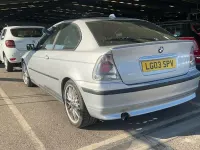 Usado BMW 318 Compact 2003 Plateado Utilitario