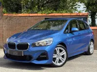 Begagnad BMW 218 M Sport 140 HK (102 kW) 2018 Blå Minibuss