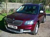 Used Skoda Yeti SE L 2015 Maroon SUV