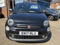 Used Fiat 500 S 69 HP (50 kW) 2017 Black Hatchback