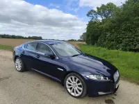 Used Jaguar XF Portfolio 200 HP (147 kW) 2015 Blue Sedan