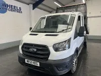 Used Ford Transit 130 HP (95 kW) 2021 White Cabriolet