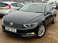 Used VW Passat Business 150 HP (110 kW) 2017 Black Sedan
