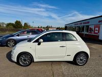 Used Fiat 500 Lounge 69 HP (50 kW) 2015 White Hatchback