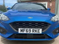 Used Ford Focus ST-Line X 125 HP (91 kW) 2019 Blue Hatchback