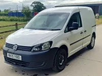 Used VW Caddy Startline 75 HP (55 kW) 2015 White MPV