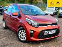 Begagnad Kia Picanto 83 HK (61 kW) 2017 Orange Halvkombi