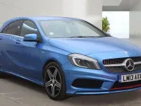 Used Mercedes A250 AMG 2013 Blue Hatchback