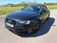 Begagnad Audi A5 Cabriolet S-Line 2015 Svart Cab