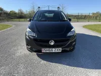 Used Vauxhall Corsa Edition 75 HP (55 kW) 2016 Black Hatchback