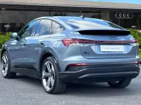 Used Audi Q4 Sportback e-tron Black Edition 210 kW (286 HP) 2025 Blue SUV