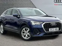 Used Audi Q3 Sportback Sport 150 HP (110 kW) 2022 Blue SUV