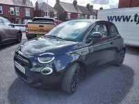 Used Fiat 500e La Prima 85 kW (116 HP) 2022 Black Hatchback