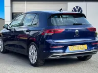Used VW Golf VII Style 150 HP (110 kW) 2020 Blue Hatchback