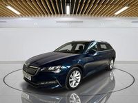 Used Skoda Superb SE Technology 218 HP (160 kW) 2021 Blue Estate