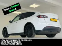 Used Tesla Model Y Long Range AWD 378 kW (514 HP) 2022 White SUV