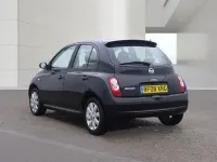 Used Nissan Micra Acenta+ 88 HP (64 kW) 2008 Black Hatchback