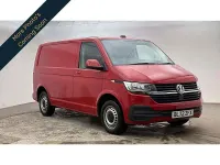 Used VW T6.1 Startline 110 HP (80 kW) 2023 Red Van