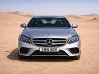 Used Mercedes E220 AMG line 2016 Silver Sedan