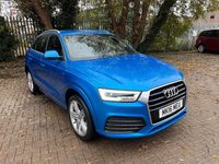 Begagnad Audi Q3 S-Line 150 HK (110 kW) 2016 Blå SUV