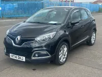 Used Renault Captur Dynamique 90 HP (66 kW) 2014 Black SUV