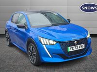 Used Peugeot e-208 Premium 100 kW (136 HP) 2022 Metallic blue Hatchback