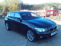 used BMW 118 1 Series i Sport 5dr Black 36k MIles FSH Years MOT Warranty