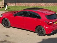 Used Mercedes A200 AMG line 136 HP (100 kW) 2018 Black Hatchback