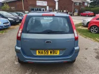 Used Ford Fusion Style 80 HP (58 kW) 2009 Blue Hatchback