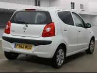 Used Nissan Pixo N-TEC 68 HP (50 kW) 2012 White Hatchback