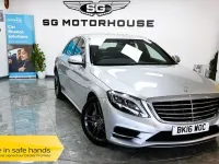 Used Mercedes S350 AMG line 258 HP (189 kW) 2016 Silver Sedan