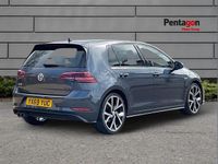 Used VW Golf VII GTD 180 HP (132 kW) 2019 Blue Hatchback