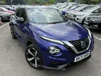 Used Nissan Juke Tekna 2020 Blue SUV