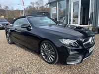 Gebraucht Mercedes E220 AMG Line Premium 2018 Schwarz Cabrio
