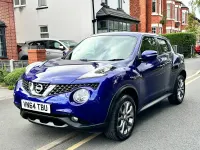 Used Nissan Juke Tekna 2014 Blue SUV