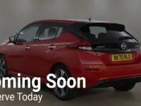 Used Nissan Leaf N-Connecta 110 kW (150 HP) 2020 Red Hatchback