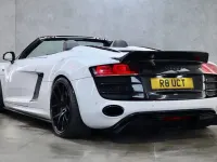 Used Audi R8 Spyder Business 525 HP (386 kW) 2010 White Cabriolet