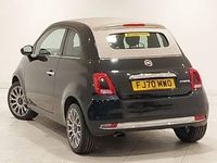 Used Fiat 500C Star 70 HP (51 kW) 2020 Black Cabriolet