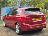 Used BMW 220 Luxury Line 2015 Red Hatchback