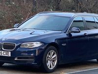 Begagnad BMW 520 2015 Blå Kombi